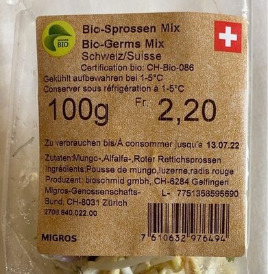 Bio-Sprossen Mix - Product