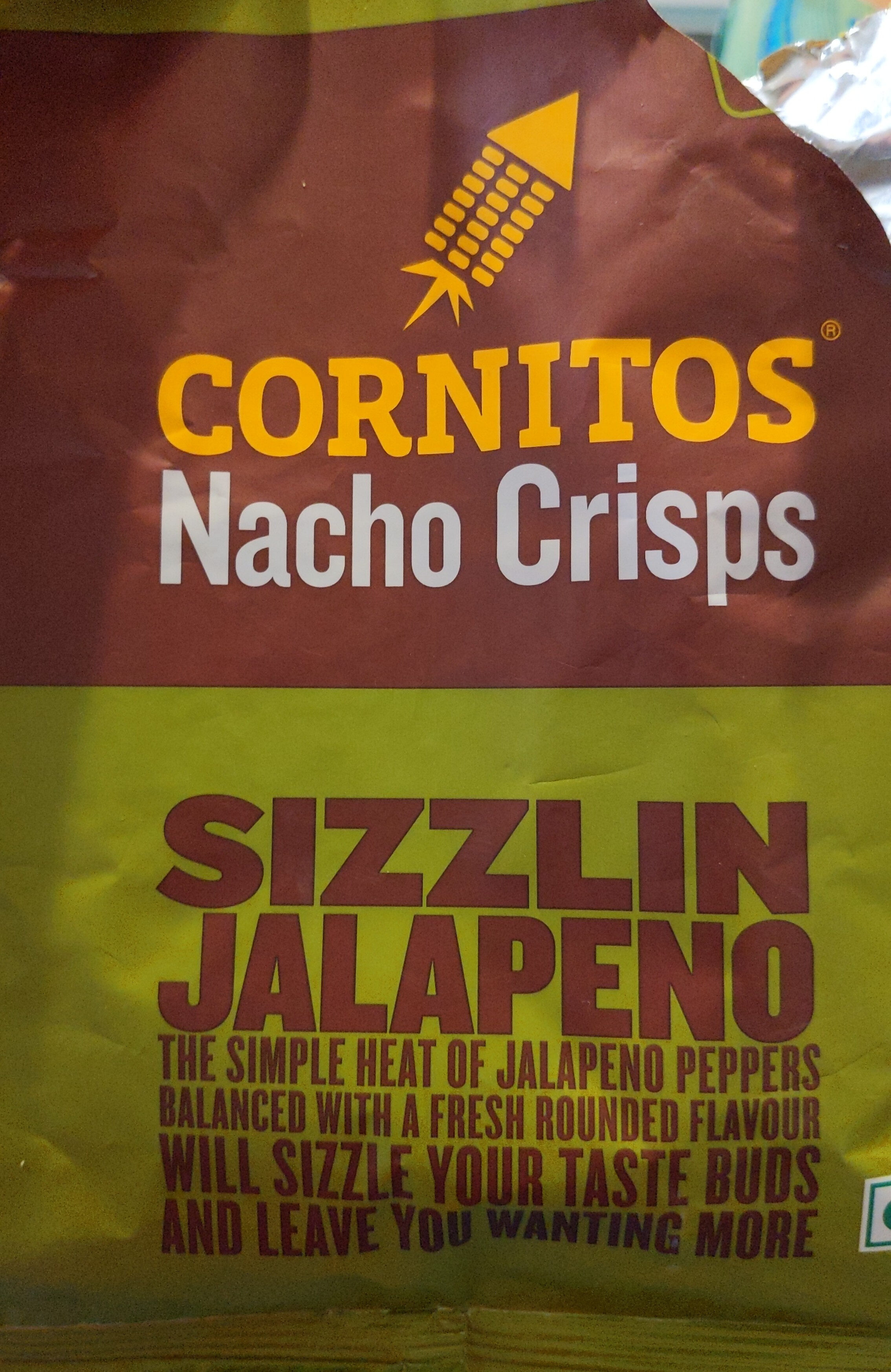 Nacho Crisps Sizzling Jalapeno - Product - en